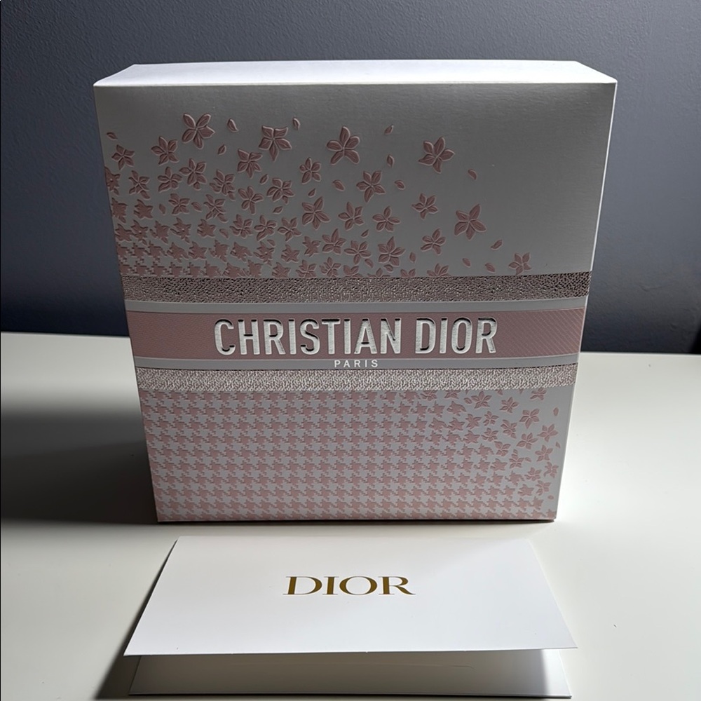 Christian Dior Pink and White Gift Box